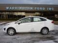 2011 Oxford White Ford Fiesta S Sedan  photo #1