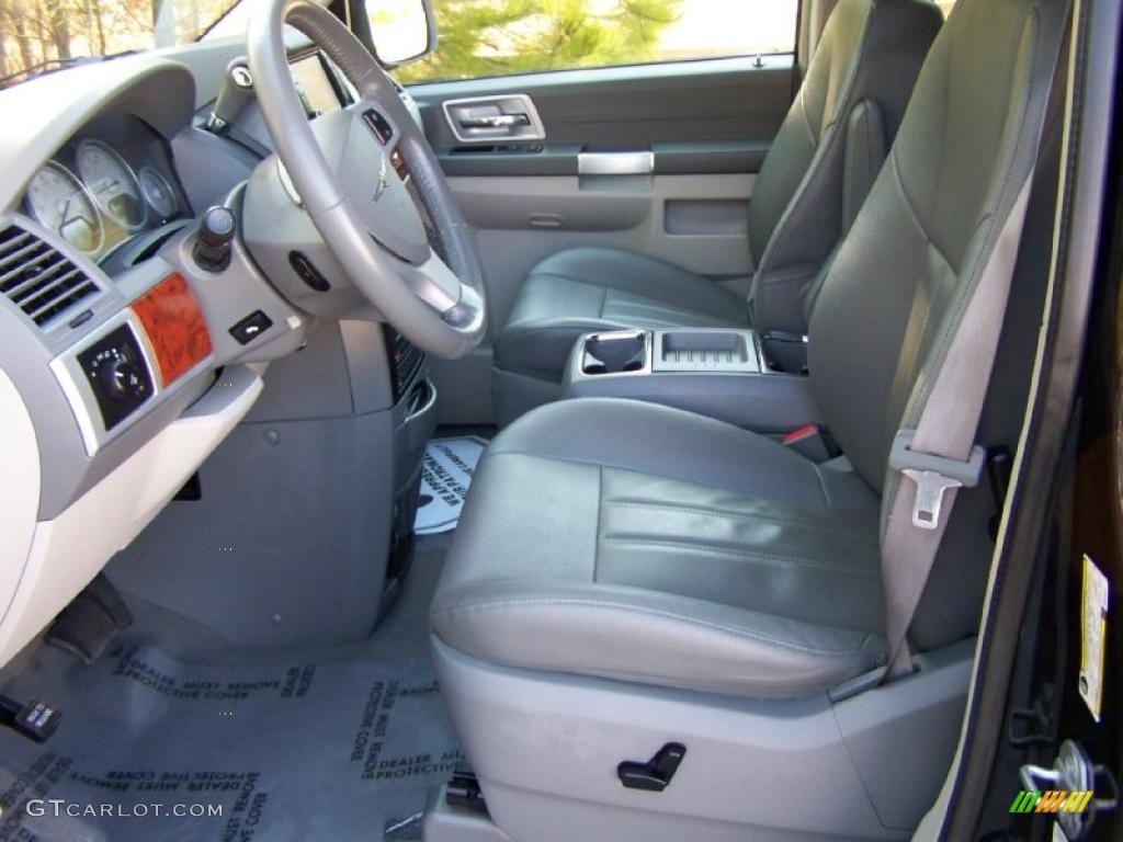Medium Slate Gray/Light Shale Interior 2008 Chrysler Town & Country Touring Photo #42114977