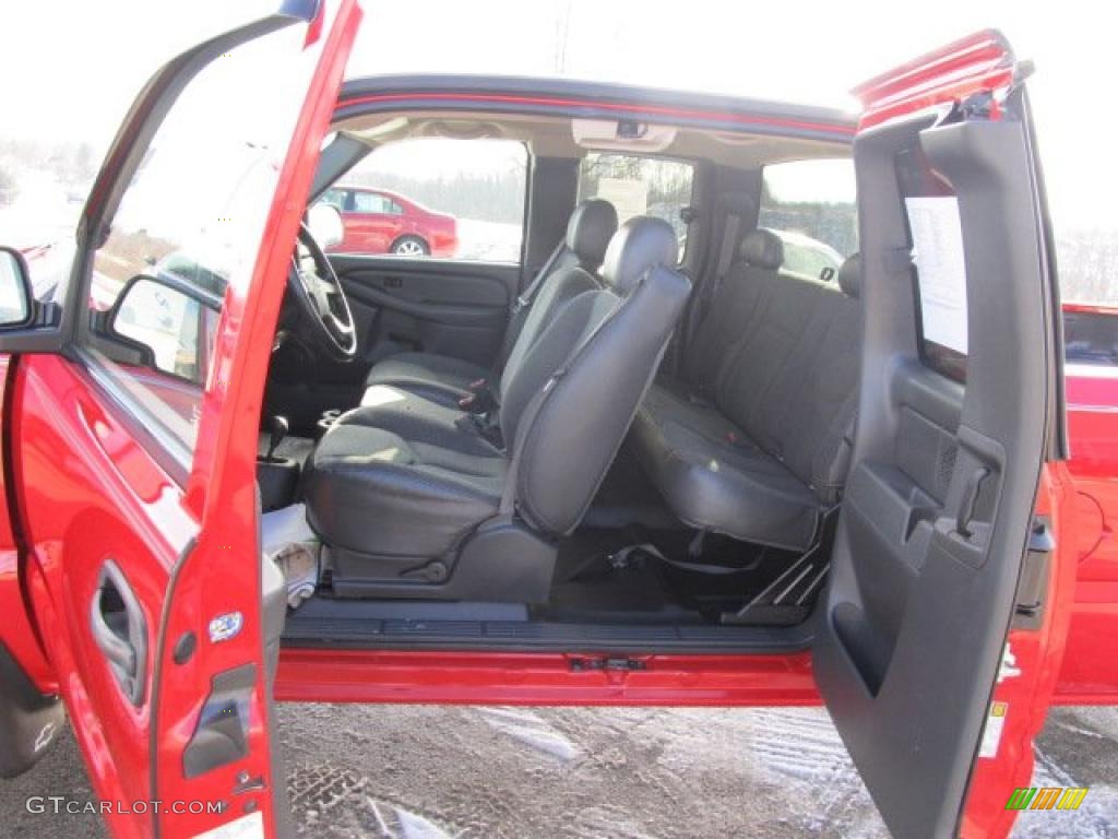 2005 Silverado 1500 LS Extended Cab 4x4 - Victory Red / Dark Charcoal photo #13