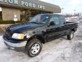 2002 Black Ford F150 Sport SuperCab 4x4  photo #8