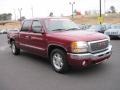 2005 Sport Red Metallic GMC Sierra 1500 SLE Crew Cab  photo #7