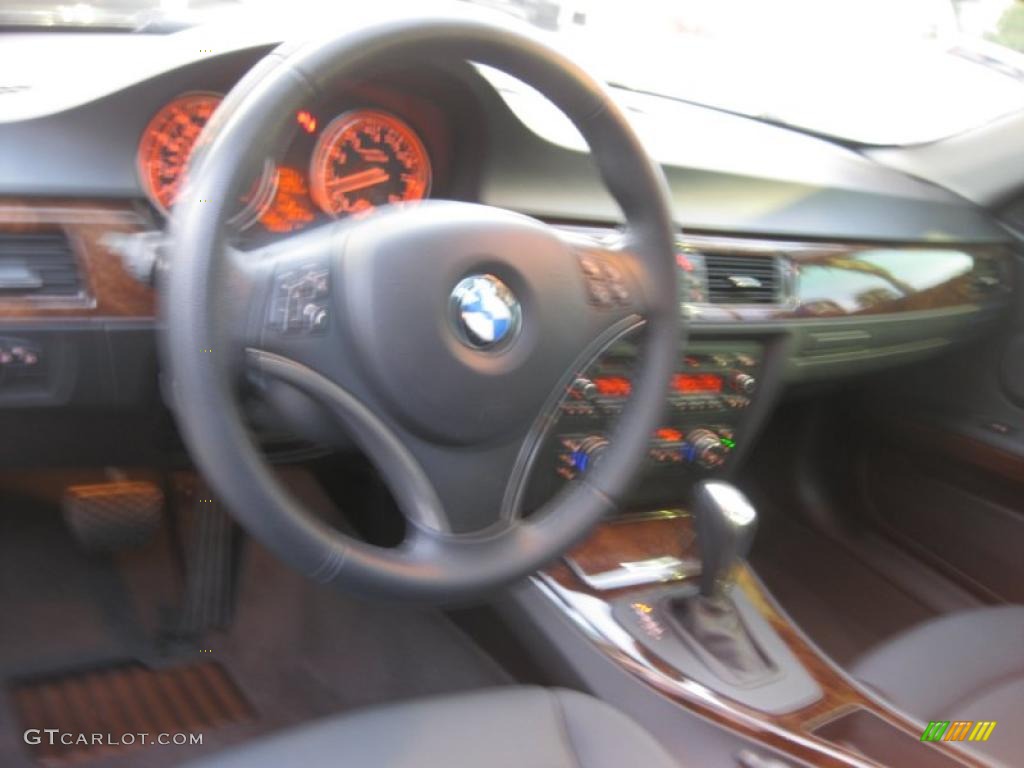 2008 3 Series 328i Coupe - Black Sapphire Metallic / Black photo #19