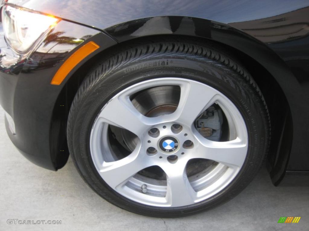 2008 3 Series 328i Coupe - Black Sapphire Metallic / Black photo #21