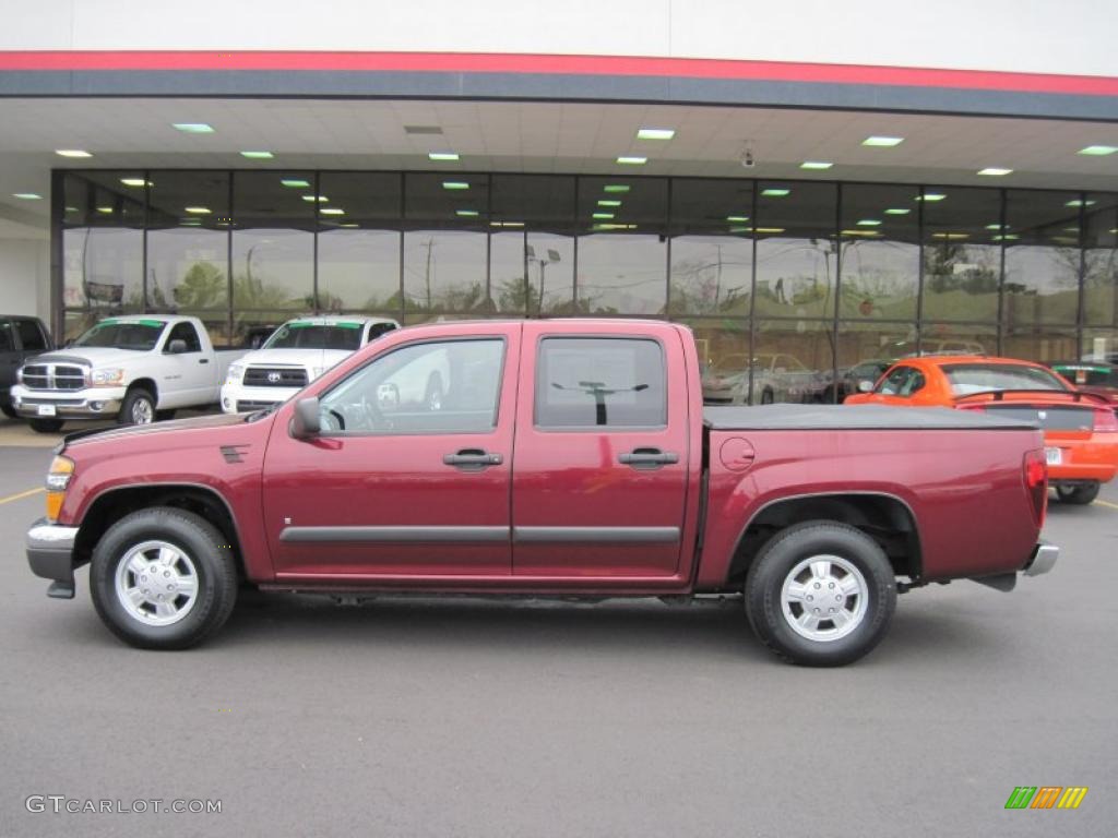 Sonoma Red Metallic 2007 GMC Canyon SLE Crew Cab Exterior Photo #42116977