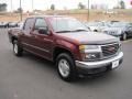 2007 Sonoma Red Metallic GMC Canyon SLE Crew Cab  photo #7