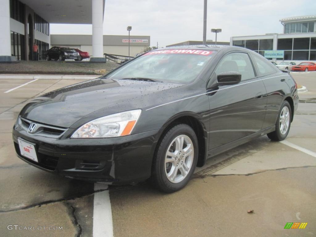 2006 Accord EX-L Coupe - Nighthawk Black Pearl / Black photo #1