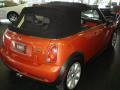 2005 Hot Orange Metallic Mini Cooper S Convertible  photo #18