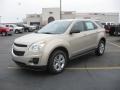 Gold Mist Metallic 2011 Chevrolet Equinox LS Exterior