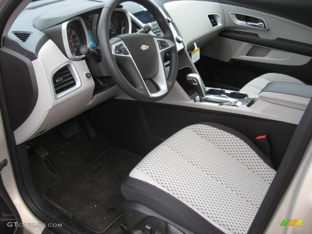 Light Titanium/Jet Black Interior 2011 Chevrolet Equinox LS Photo #42121498