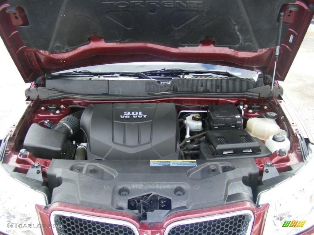 2008 Pontiac Torrent GXP 3.6 Liter DOHC 24-Valve VVT LNY V6 Engine Photo #42121966