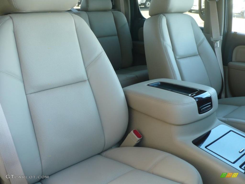 Cocoa/Light Cashmere Interior 2011 GMC Sierra 1500 Denali Crew Cab 4x4 Photo #42122030