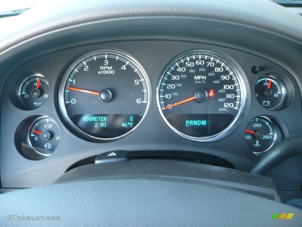 2011 GMC Sierra 1500 Denali Crew Cab 4x4 Gauges Photo #42122082