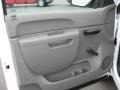 Dark Titanium 2011 Chevrolet Silverado 1500 Regular Cab Door Panel