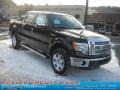 2011 Tuxedo Black Metallic Ford F150 Lariat SuperCrew 4x4  photo #1