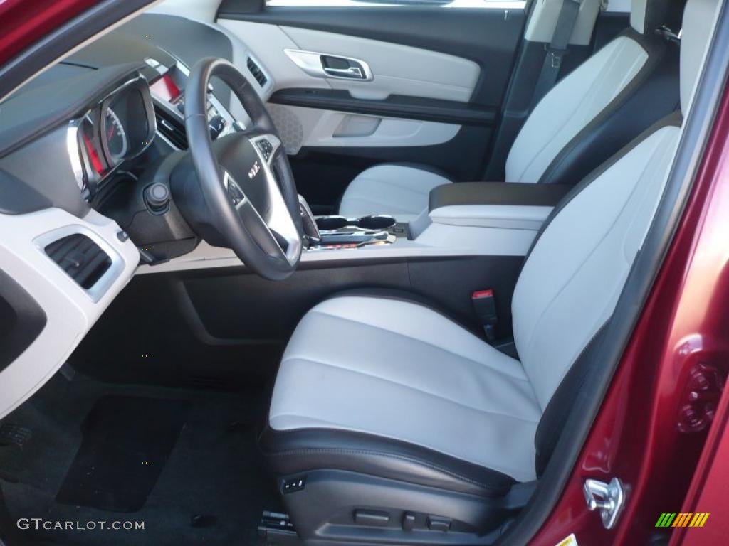 Light Titanium Interior 2010 GMC Terrain SLT AWD Photo #42123750