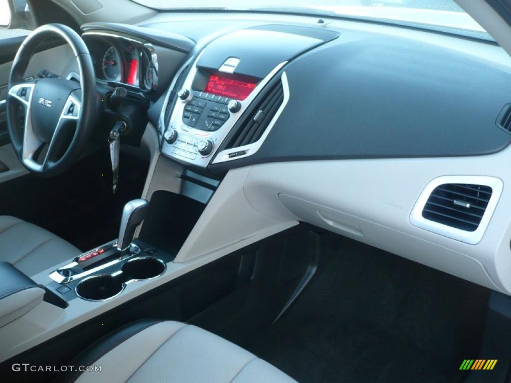 2010 GMC Terrain SLT AWD Light Titanium Dashboard Photo #42123794