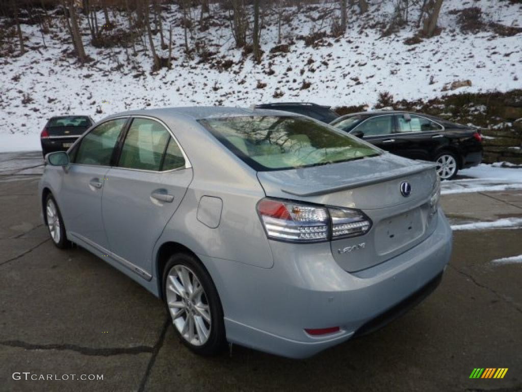 Silver Opal Mica 2010 Lexus HS 250h Hybrid Premium Exterior Photo #42124326