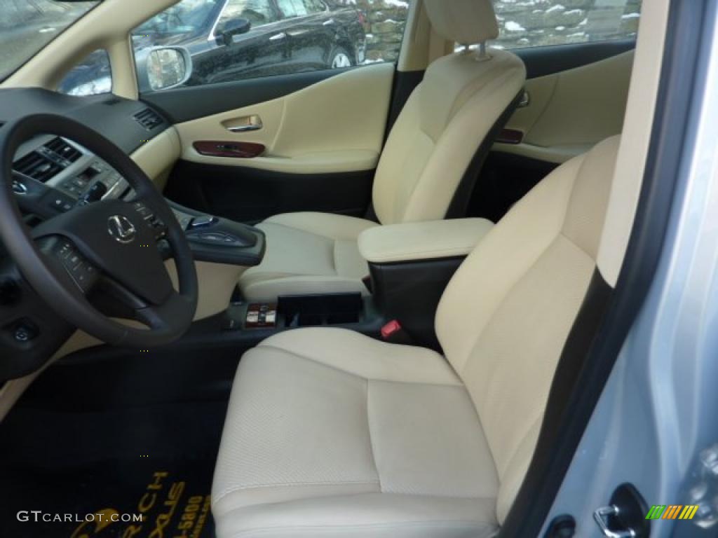 Parchment Interior 2010 Lexus HS 250h Hybrid Premium Photo #42124394