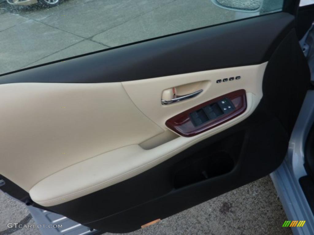 2010 Lexus HS 250h Hybrid Premium Parchment Door Panel Photo #42124430
