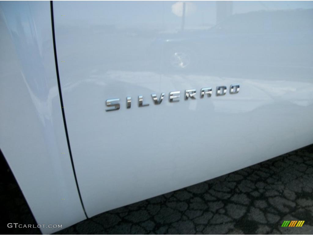 2011 Silverado 1500 Extended Cab 4x4 - Summit White / Dark Titanium photo #4