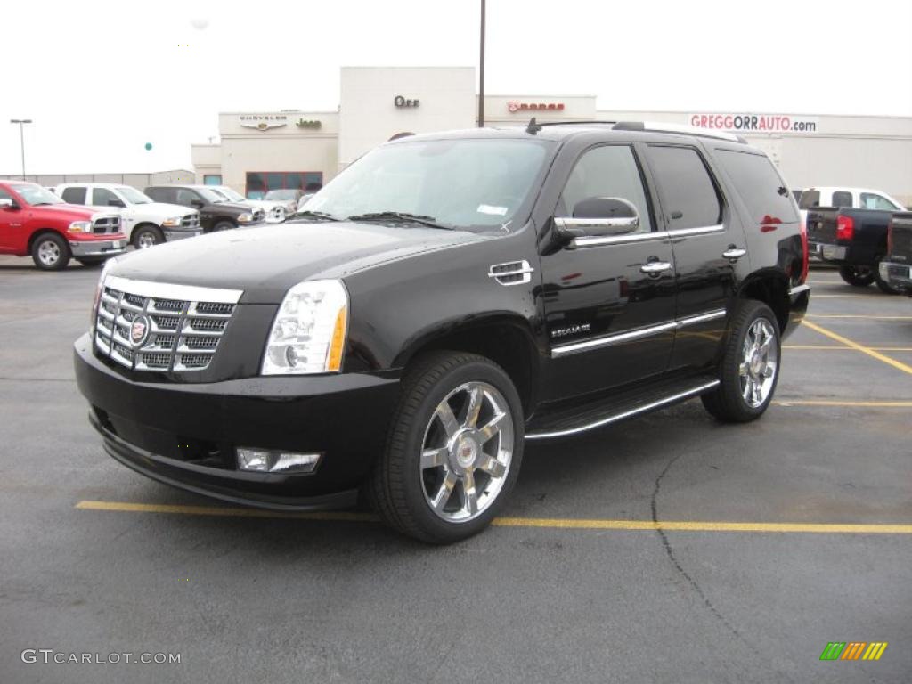 2011 Escalade Luxury AWD - Black Raven / Cashmere/Cocoa photo #1