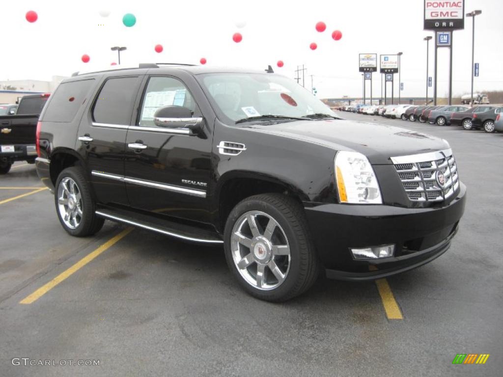 Black Raven 2011 Cadillac Escalade Luxury AWD Exterior Photo #42124954