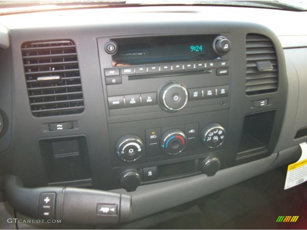 2011 Silverado 1500 Extended Cab 4x4 - Summit White / Dark Titanium photo #37