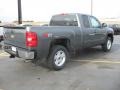 2011 Steel Green Metallic Chevrolet Silverado 1500 LTZ Extended Cab 4x4  photo #5