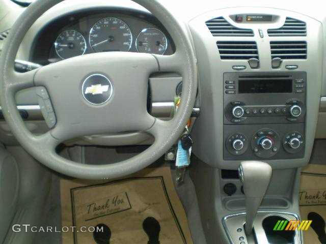 2007 Malibu LS Sedan - White / Titanium Gray photo #25