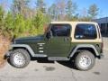 PJN - Moss Green Pearl Jeep Wrangler (1997-1998)