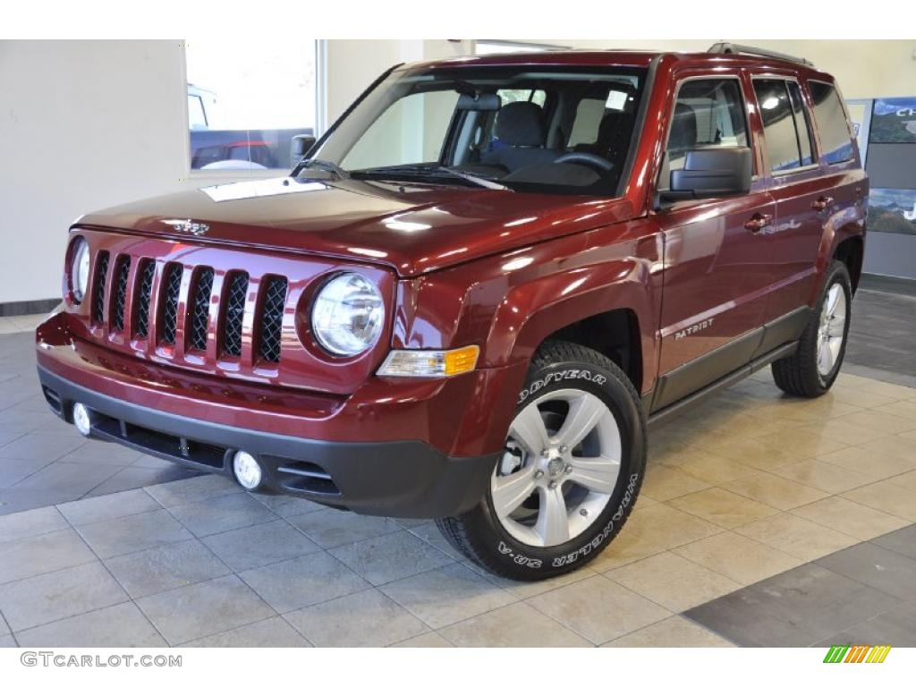 2011 Patriot Sport - Deep Cherry Red Crystal Pearl / Dark Slate Gray photo #2