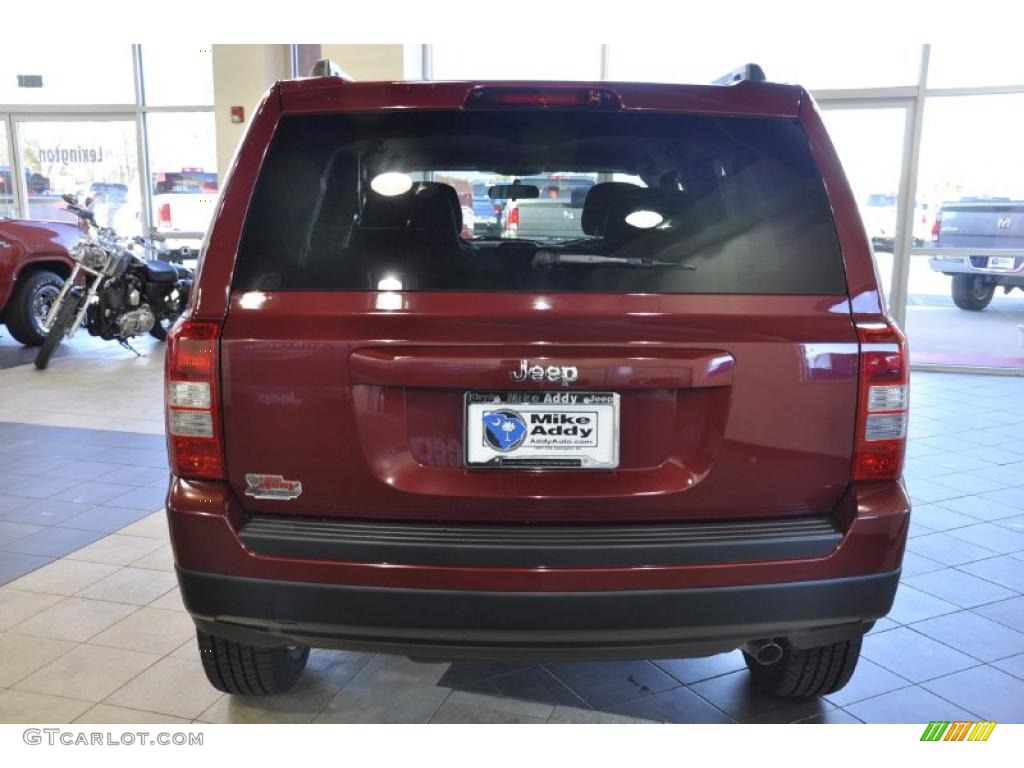 2011 Patriot Sport - Deep Cherry Red Crystal Pearl / Dark Slate Gray photo #6
