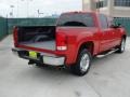 2008 Fire Red GMC Sierra 1500 SLE Crew Cab  photo #3