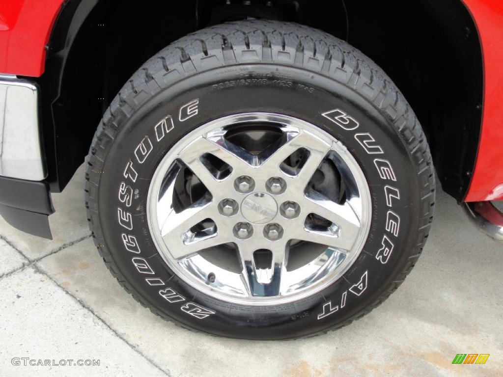 2008 GMC Sierra 1500 SLE Crew Cab Custom Wheels Photo #42129214