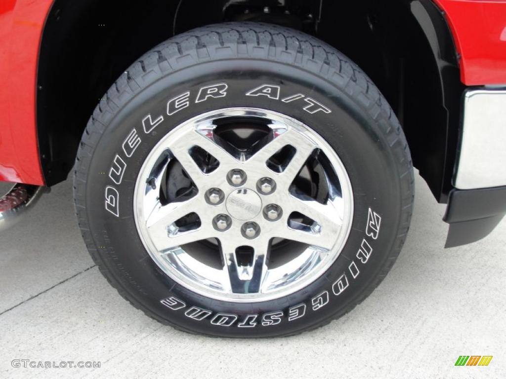 2008 Sierra 1500 SLE Crew Cab - Fire Red / Ebony photo #15
