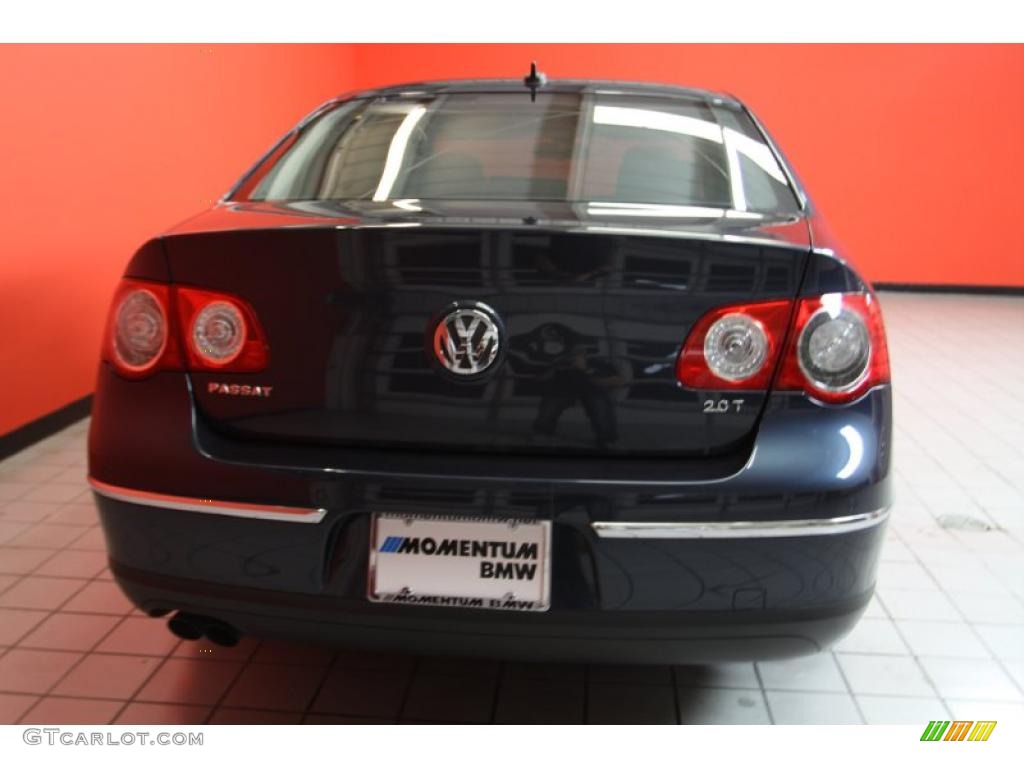 2008 Passat Lux Sedan - Blue Graphite / Black photo #17