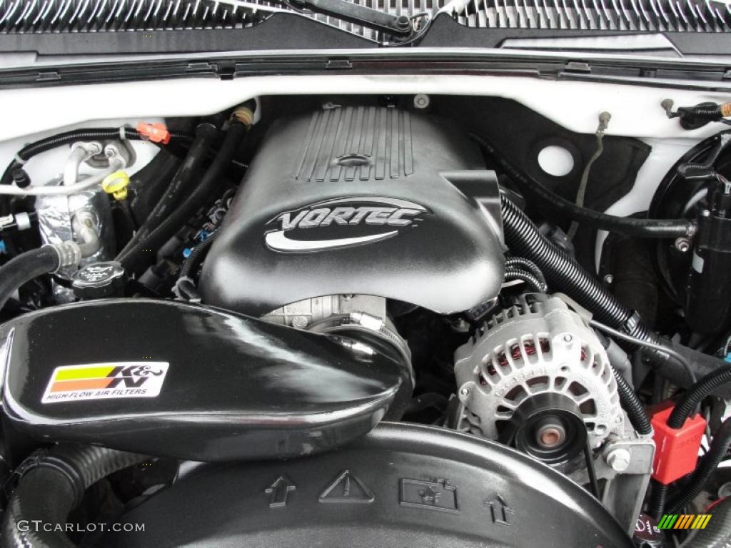 2003 GMC Sierra 1500 SLT Extended Cab 4.8 Liter OHV 16-Valve Vortec V8 Engine Photo #42129631