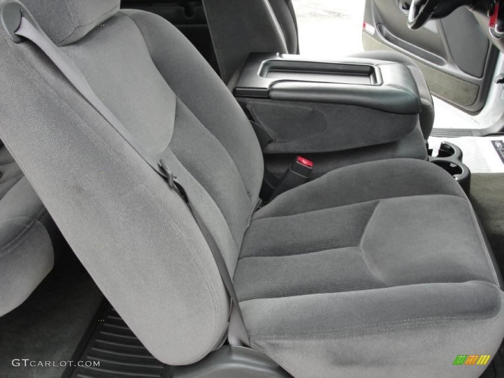 Dark Pewter Interior 2003 GMC Sierra 1500 SLT Extended Cab Photo #42129663