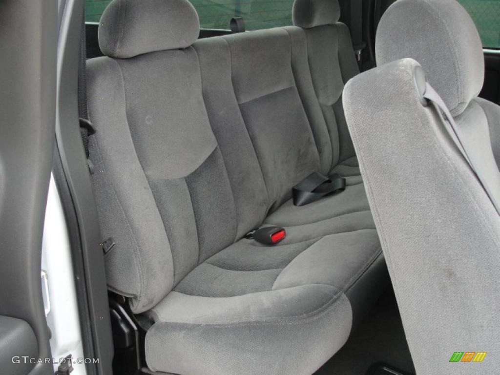 Dark Pewter Interior 2003 GMC Sierra 1500 SLT Extended Cab Photo #42129671