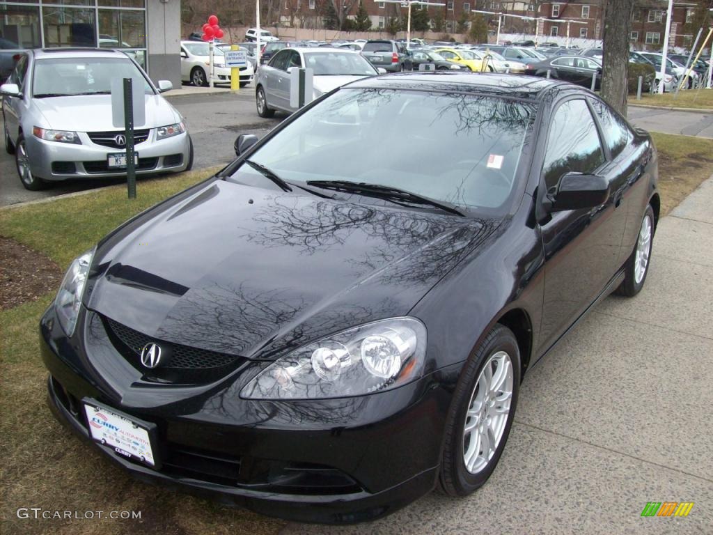 2006 RSX Sports Coupe - Nighthawk Black Pearl / Ebony photo #3