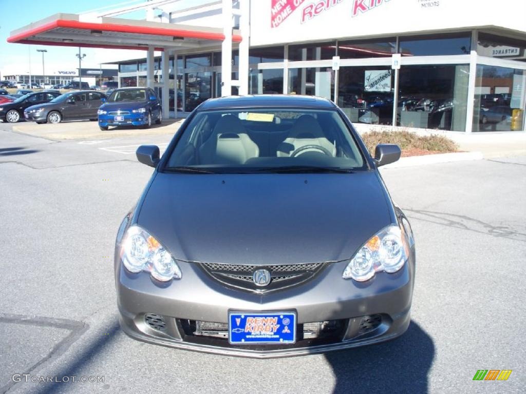 2003 RSX Type S Sports Coupe - Desert Silver Metallic / Titanium photo #8