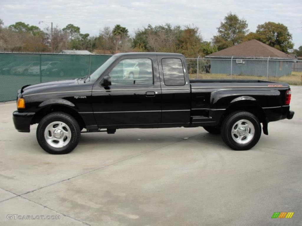 Black 2004 Ford Ranger Edge SuperCab Exterior Photo #42130519
