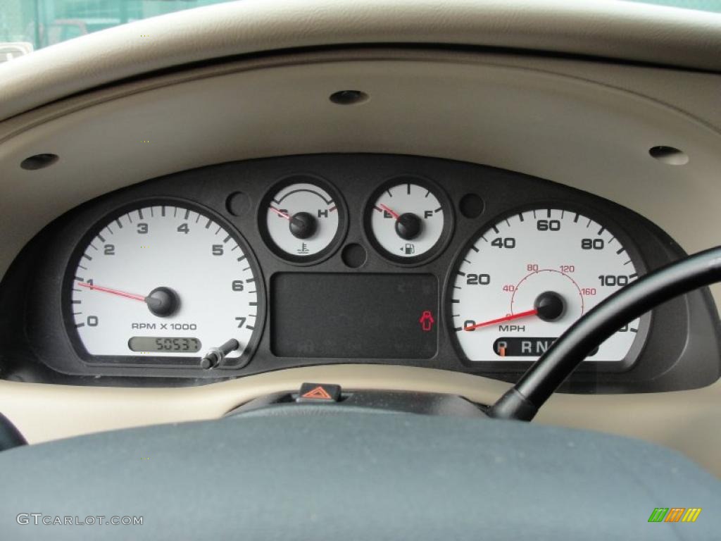 2004 Ford Ranger Edge SuperCab Gauges Photo #42130811