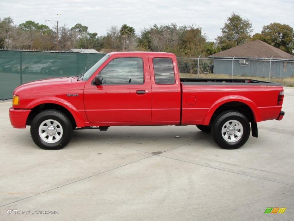 Torch Red 2005 Ford Ranger Edge SuperCab Exterior Photo #42130891