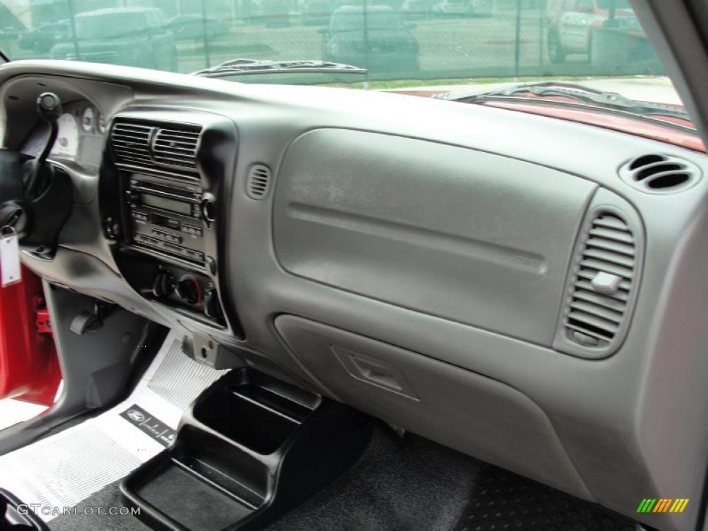 2005 Ford Ranger Edge SuperCab Medium Dark Flint Dashboard Photo #42131059