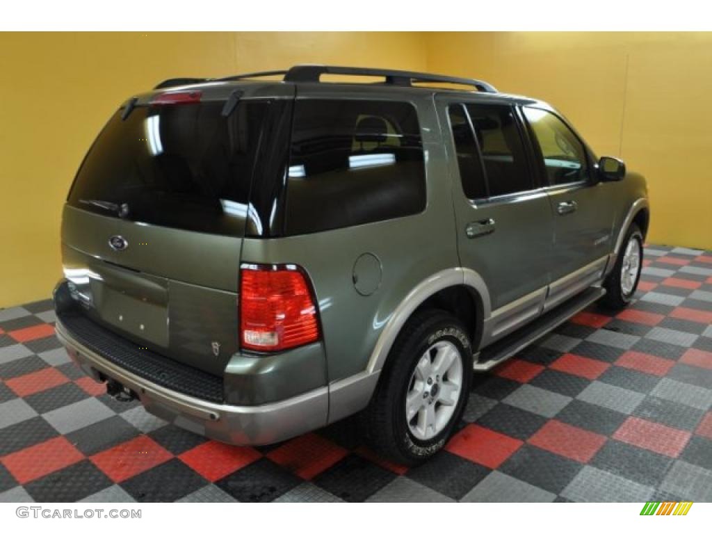 2004 Explorer Eddie Bauer 4x4 - Estate Green Metallic / Medium Parchment photo #4