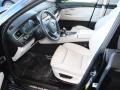 Ivory White/Black Nappa Leather Interior Photo for 2010 BMW 5 Series #42131991