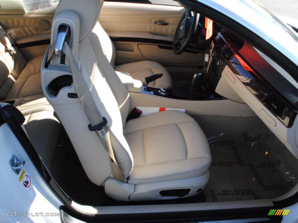 2008 3 Series 328i Convertible - Alpine White / Oyster photo #4