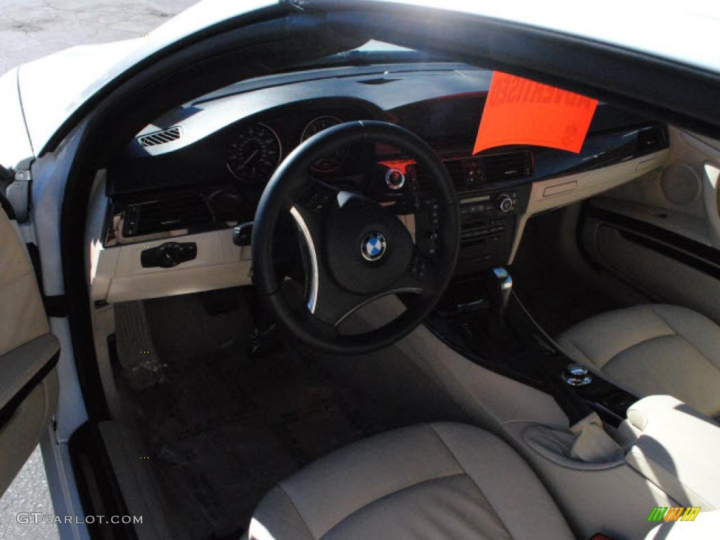 2008 3 Series 328i Convertible - Alpine White / Oyster photo #13