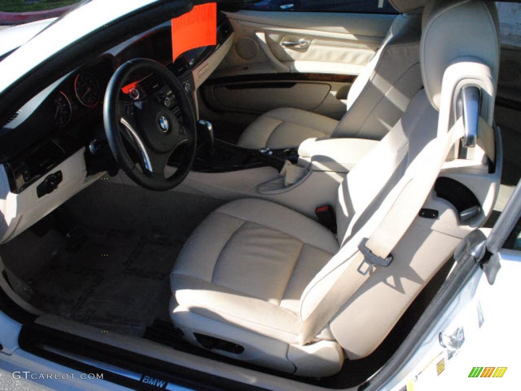 2008 3 Series 328i Convertible - Alpine White / Oyster photo #14